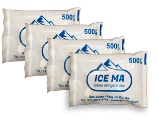 Gel refrigerante 500 gramos ICEMAGELES